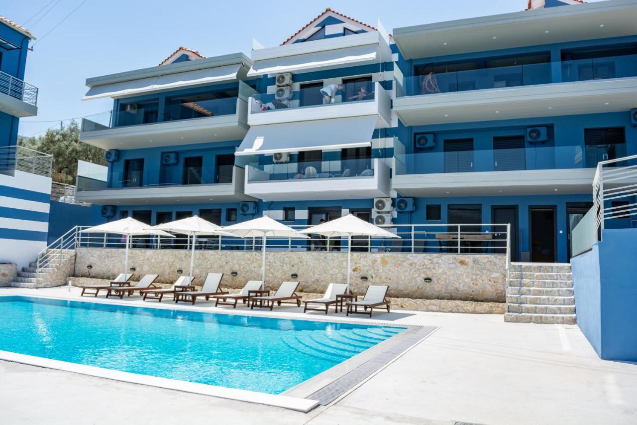 Anelia'S And Lydia'S Design Apartments Swimming Pool Nikiana Buitenkant foto